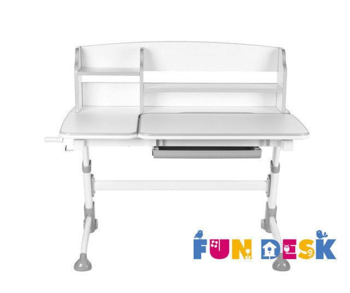 Парта-трансформер Amare II Grey с надстройкой | фото 4