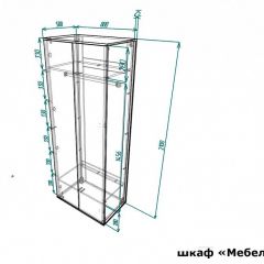 Шкаф платяной Мебелеф-20 | фото 7