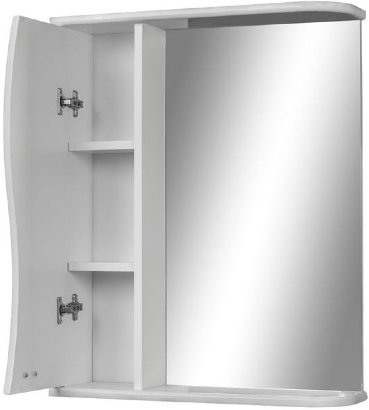 Шкаф-зеркало Волна 60 левый АЙСБЕРГ (DA1046HZ) | фото 2