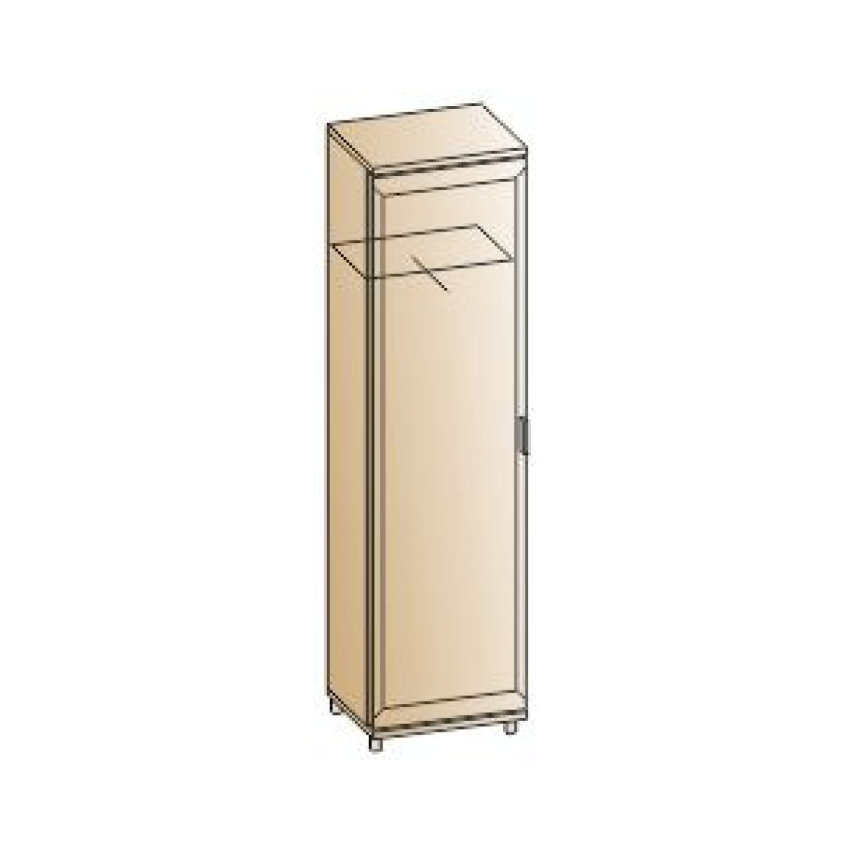 Гостиная Мелисса Композиция 6 (Гикори Джексон светлый) | фото 3