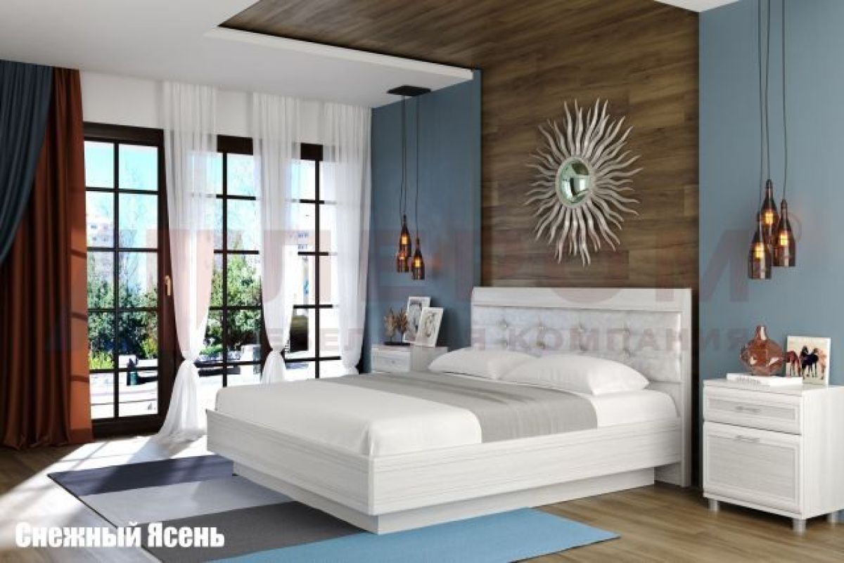 Кровать КР-1853 с мягким изголовьем | фото 4