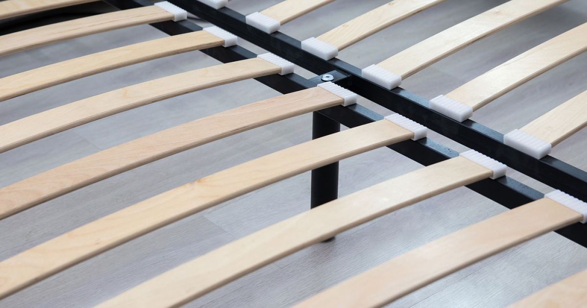 Кровать двойная Оливия 180 + ортопед (арт. Марика 485 к/з (серый)) | фото 4