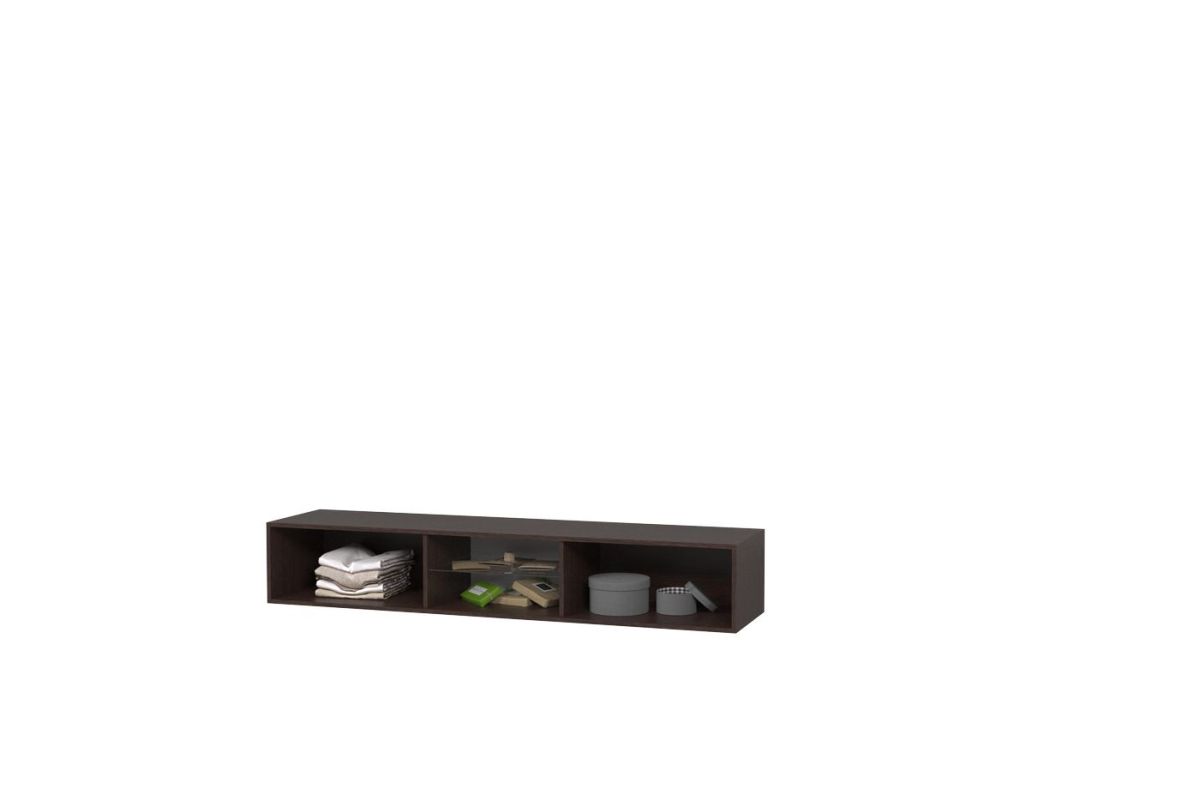 Тумба Подвесная 2 (белый/белый /белый лакобель) | фото 3