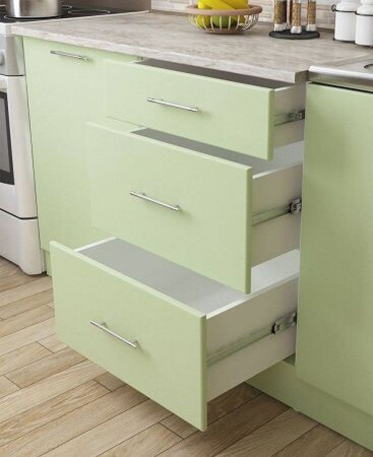 Кухонный гарнитур Флоренс Грин (2000) | фото 3