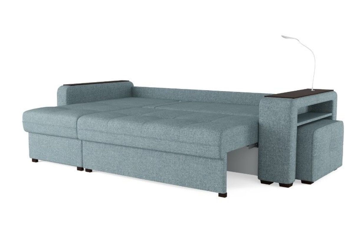 Диван-кровать угловой "SMART" 4 Б3-1Пф-2Т-Б4 СК (Sherlock 975) | фото 4