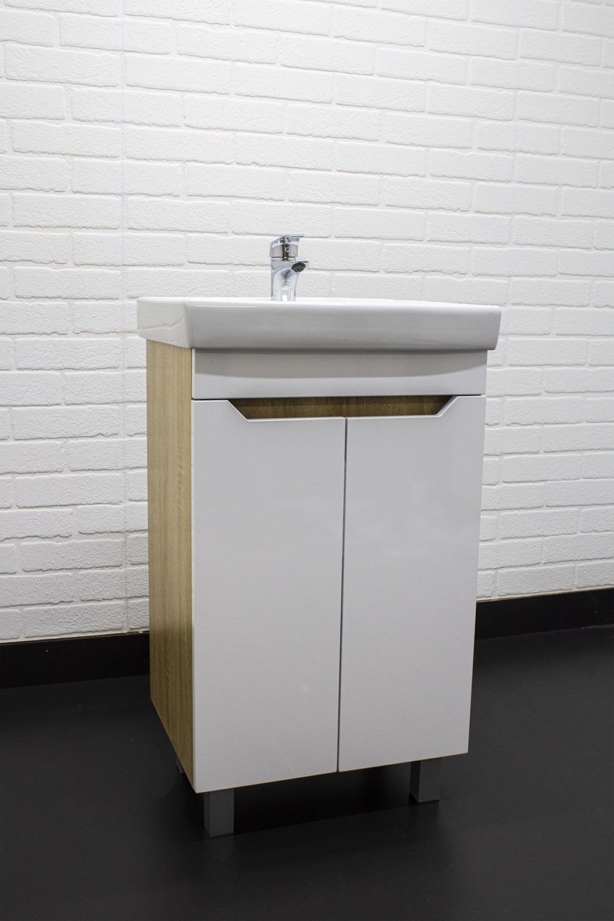 Тумба под умывальник "Енисей 60" Мечта без ящика Дуб сонома АЙСБЕРГ (DM2313T) | фото 5