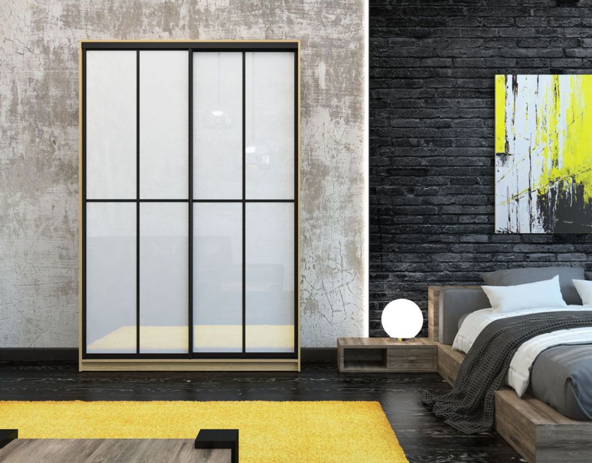 Шкаф-купе Лофт 1600 Шк16-60 (Дуб Сонома) | фото 11