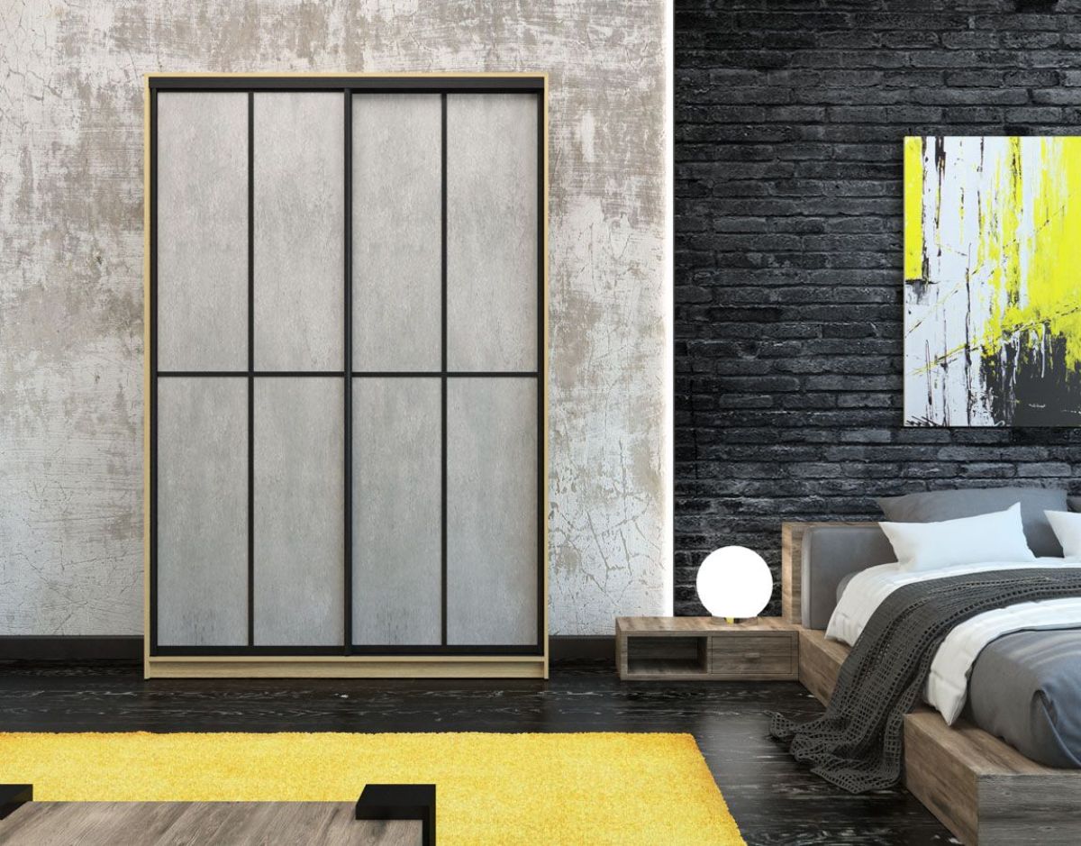 Шкаф-купе Лофт 1600 Шк16-60 (Дуб Сонома) | фото 13