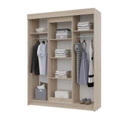 Спальный гарнитур VICTOR (модульный) Сонома-Белый | фото 13