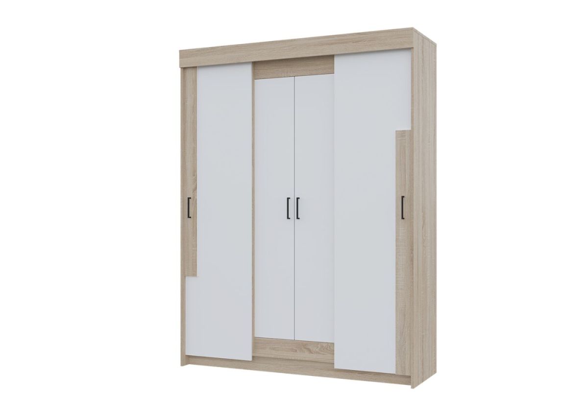 Спальный гарнитур VICTOR (модульный) Сонома-Белый | фото 12