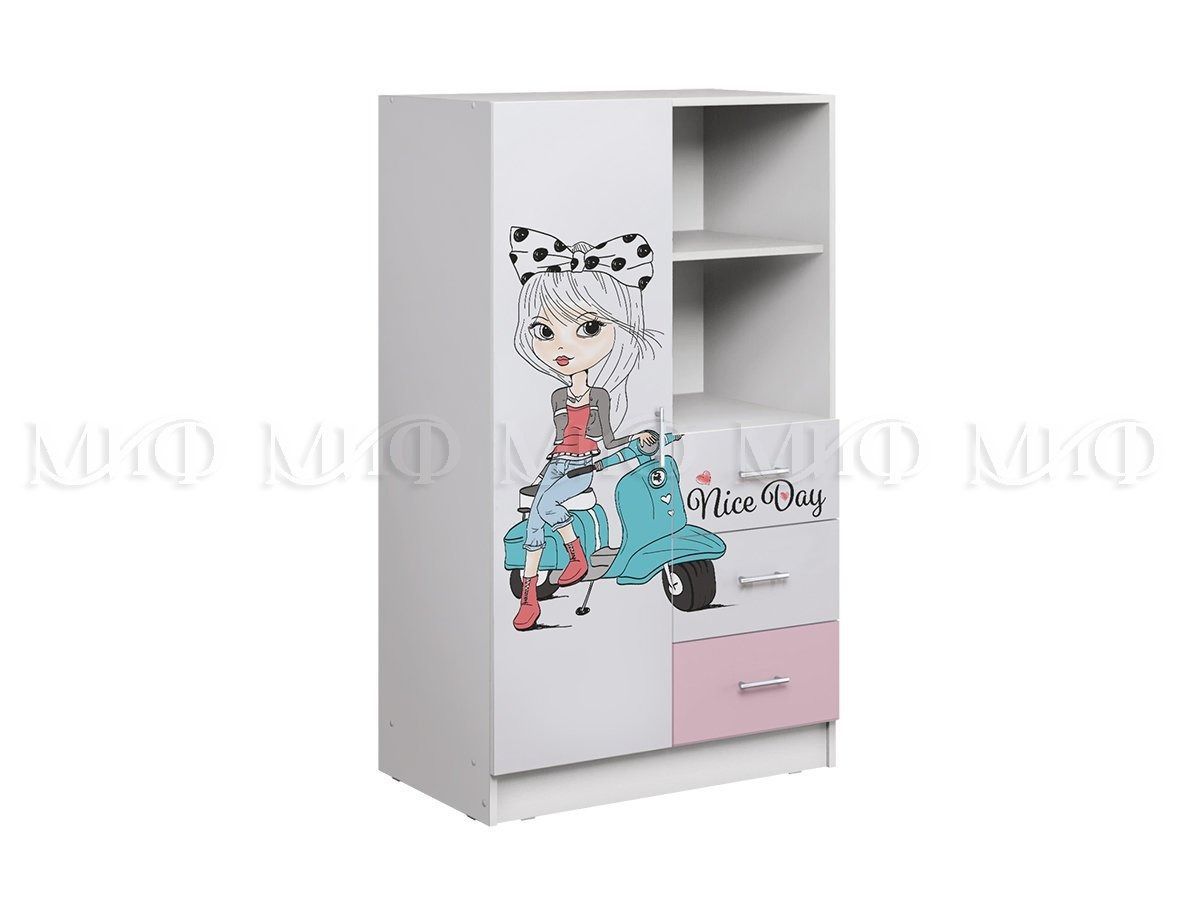 ВЕГА FASHION-1 Детская ЛДСП (модульная) | фото 9