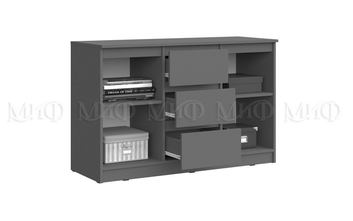 ЧЕЛСИ Комод 1200 (2 двери 3 ящика) | фото 5