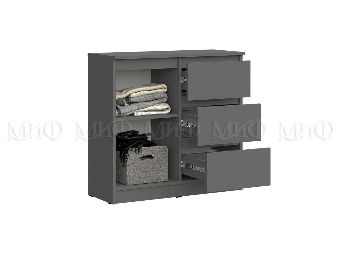 ЧЕЛСИ Комод 800 (3 ящика 1 дверь) | фото 5