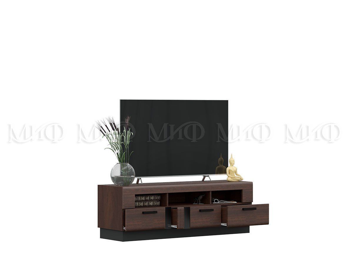 МАГНОЛИЯ Тумба ТВ (Дерево/орех) | фото 2