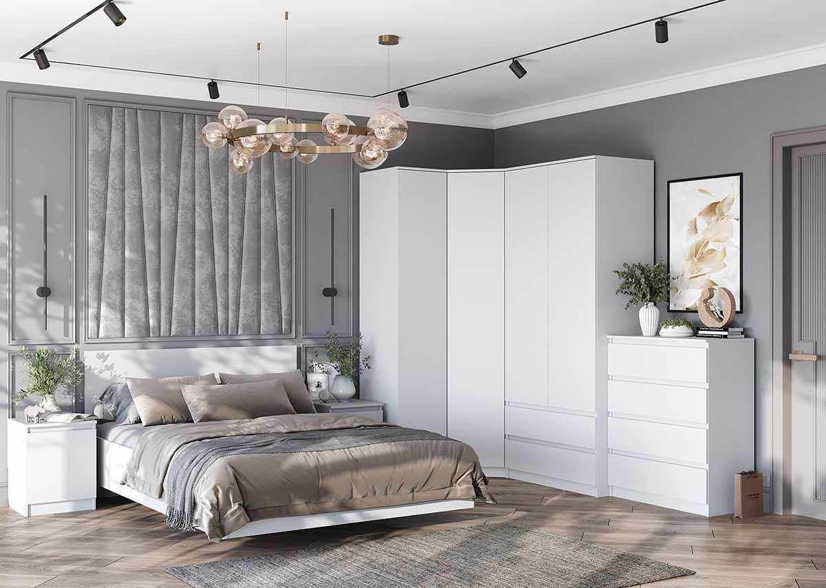 Шкаф угловой "Бьянко" | фото 2