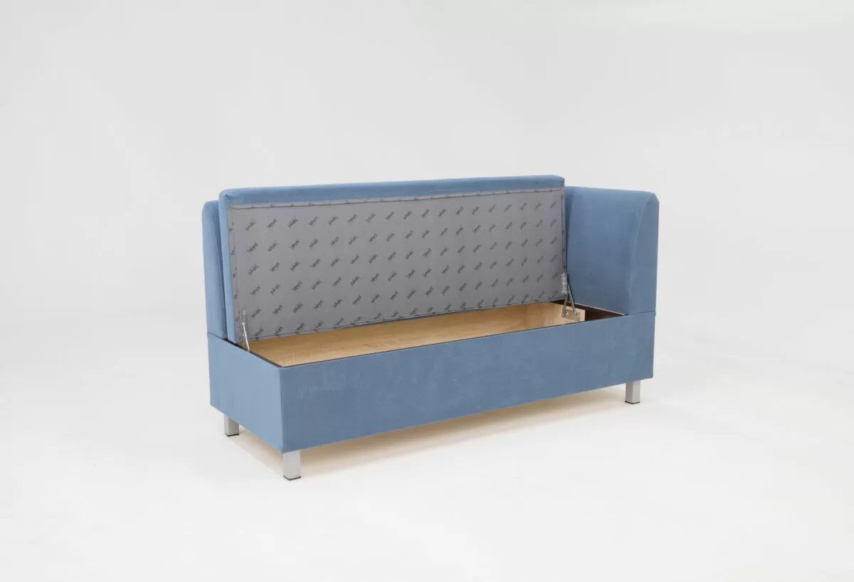 ДРИМ Диван кухонный с ящиком для хранения (в ткани коллекции Ивару №5 Плюш, Романо) | фото 2