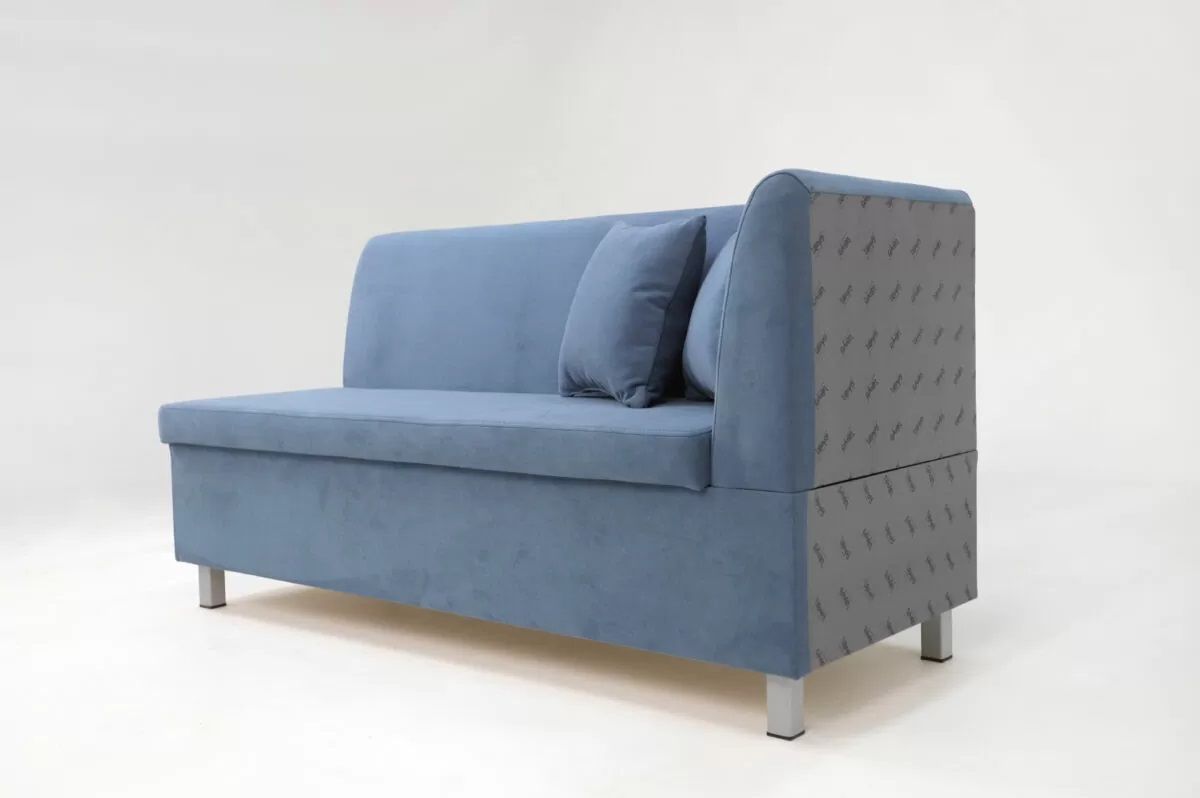 ДРИМ Диван кухонный с ящиком для хранения (в ткани коллекции Ивару №5 Плюш, Романо) | фото 5