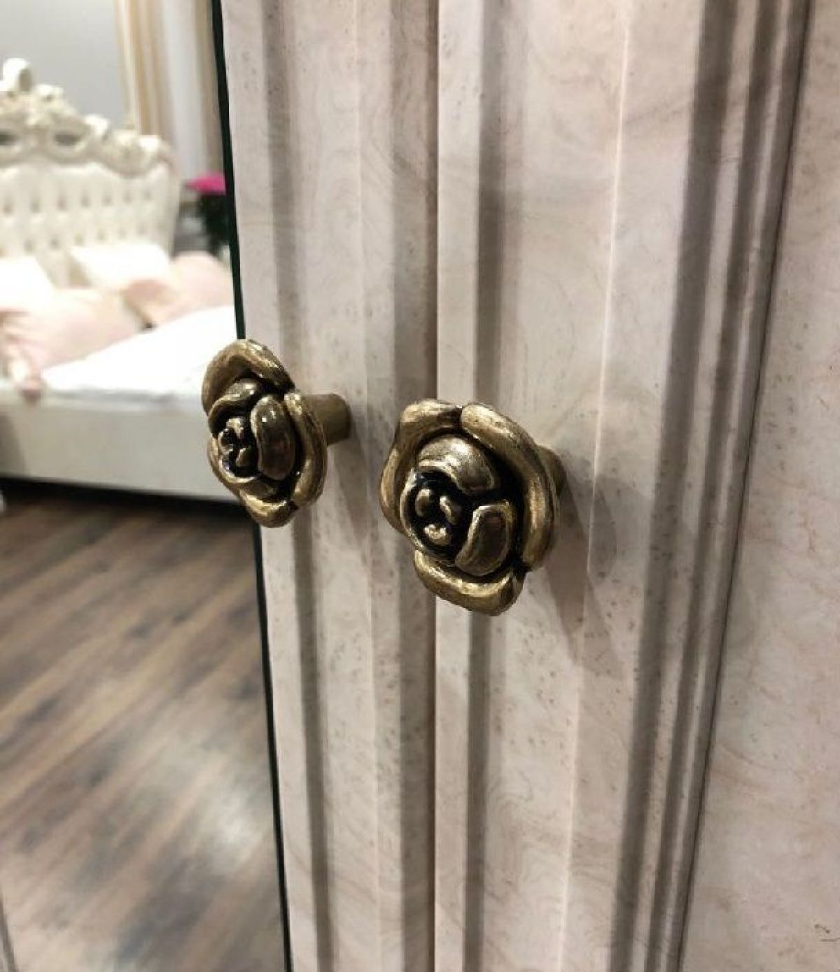 Шкаф 2-х створчатый с зеркалом Афина (караваджо) | фото 2