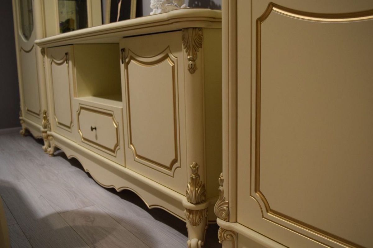 Витрина одностворчатая Мона Лиза (крем) | фото 4