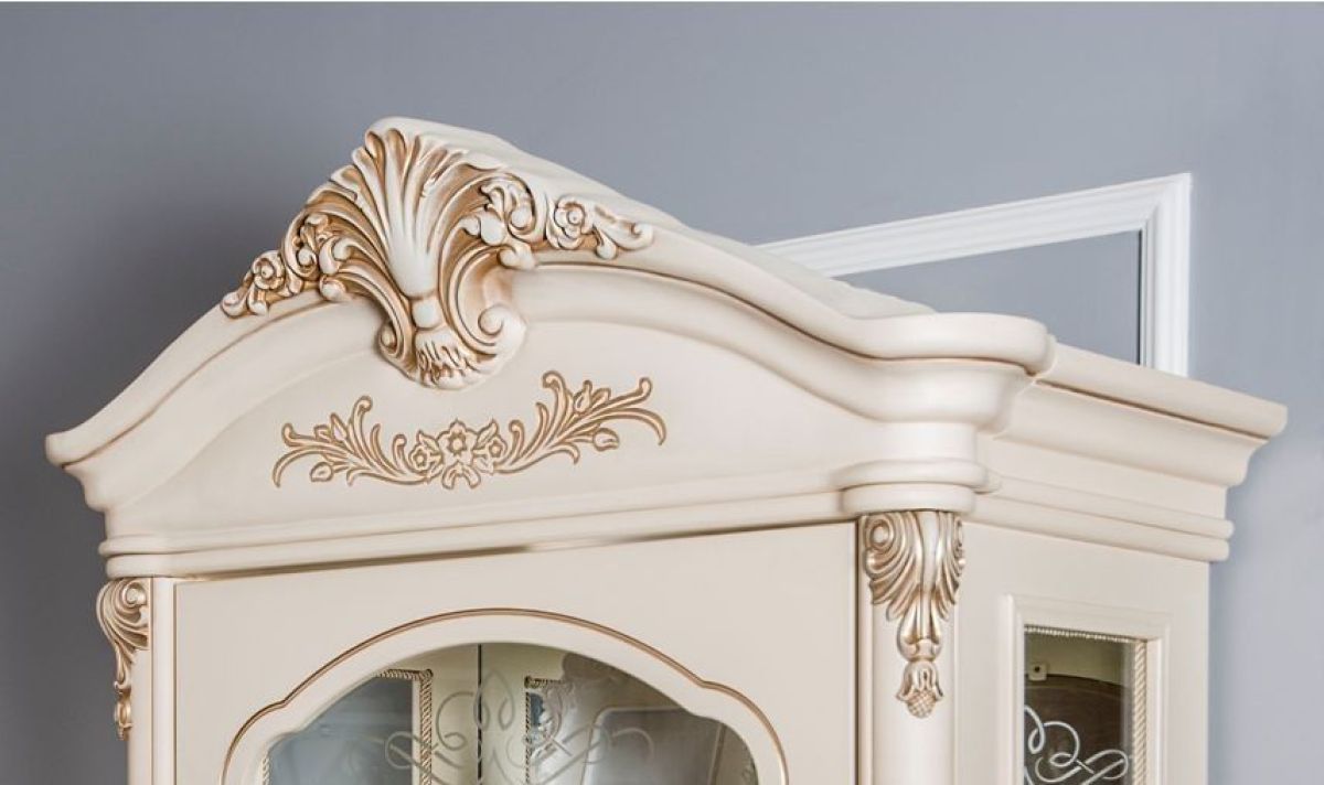 Витрина одностворчатая Мона Лиза (крем) | фото 5