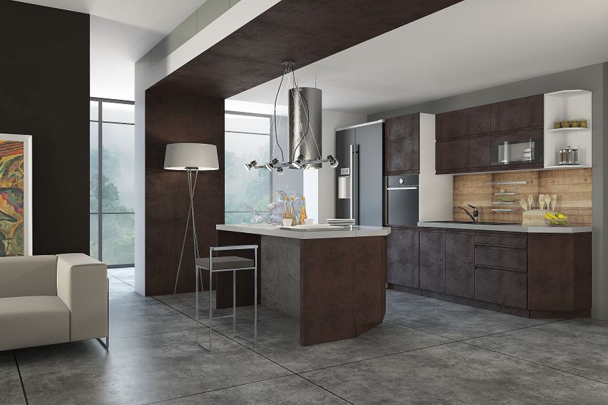 Кухонный гарнитур Бронкс (модульный) Доломит | фото 8