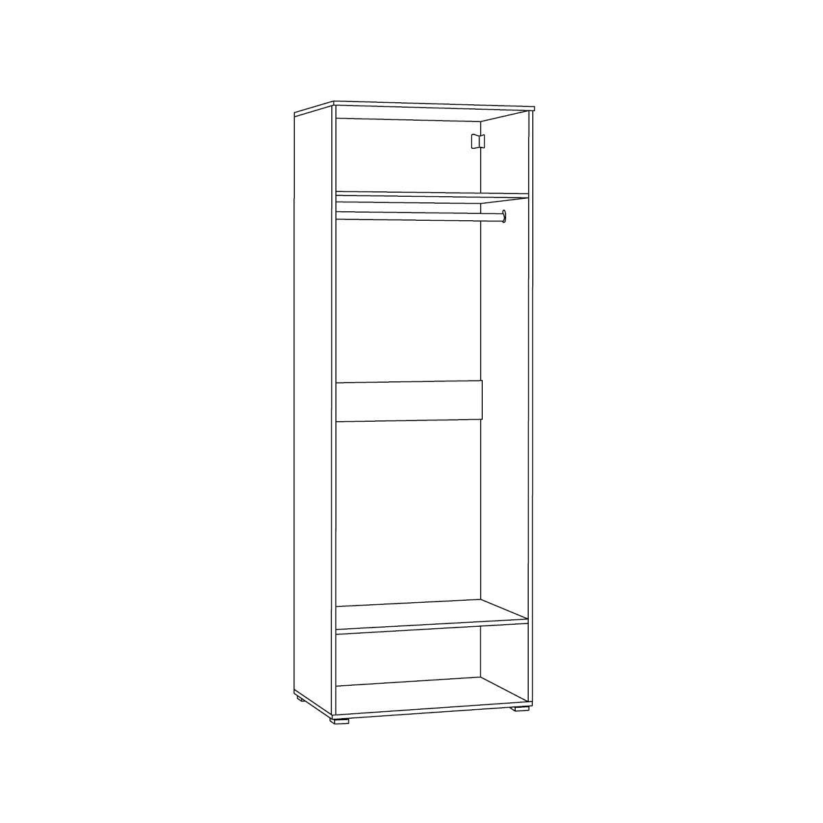 ОСТИН Прихожая (модульная) графит | фото 9