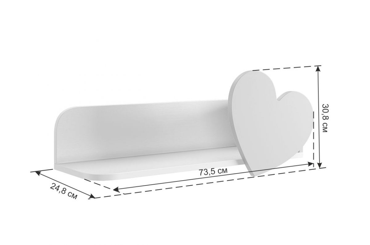 ЗЕФИР Комплект детской мебели (модульный) пудра розовая | фото 4