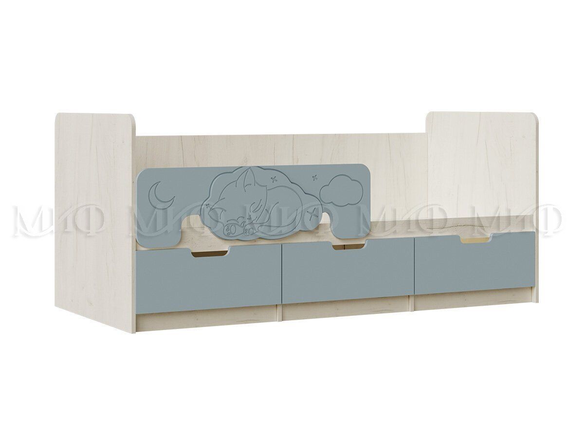 ЮНИОР-4 Детская (модульная) МДФ (Шарли Бриз) | фото 8