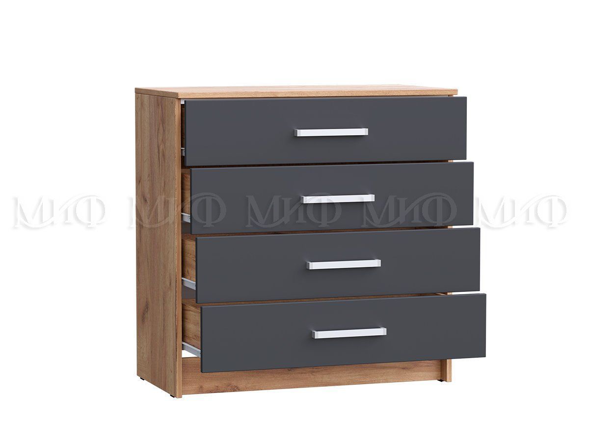 МАРТИНА Спальный гарнитур (модульный) графит | фото 5