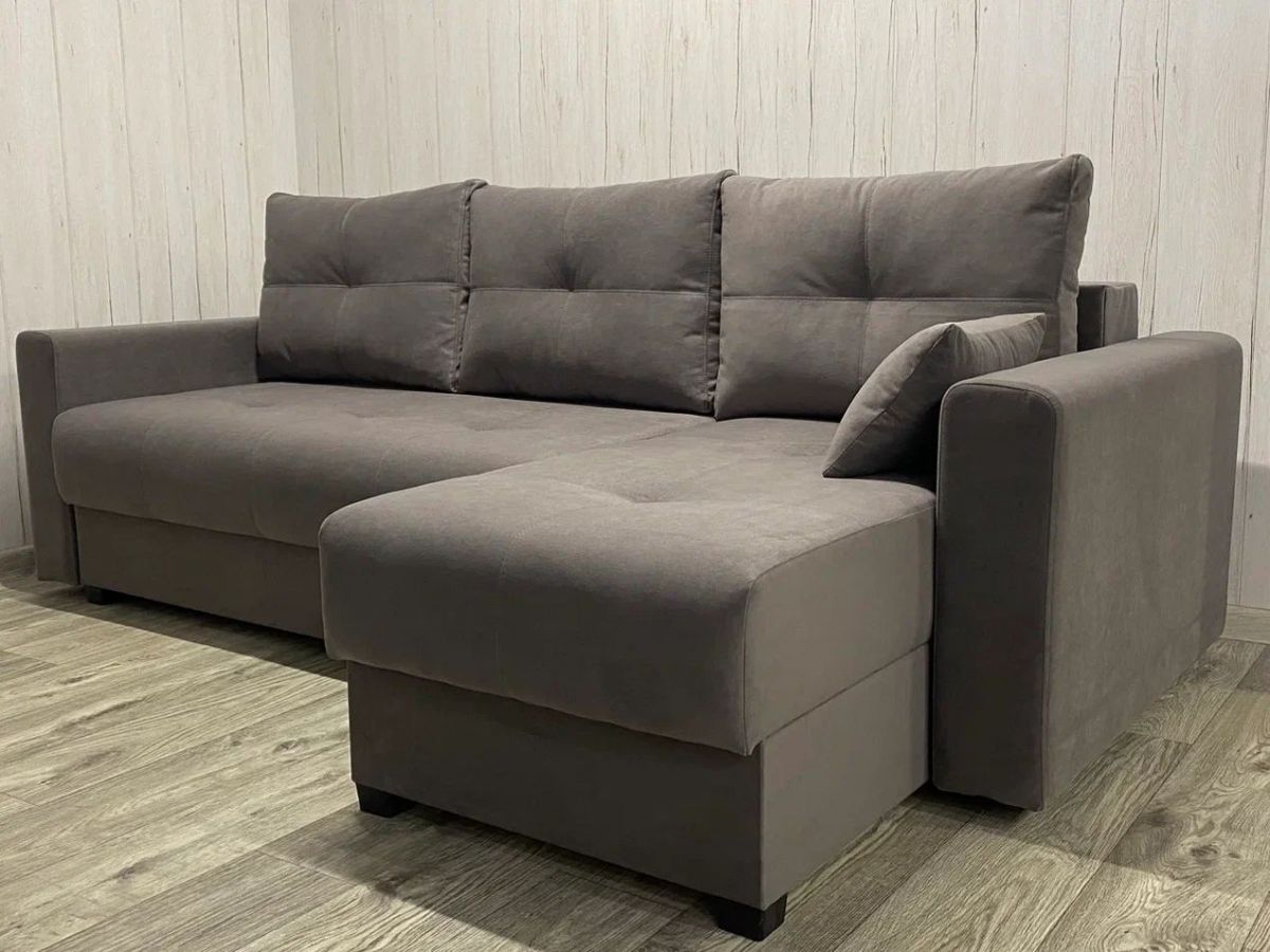 Диван угловой Комфорт-3 (НПБ) велюр Modus 22 | фото 5