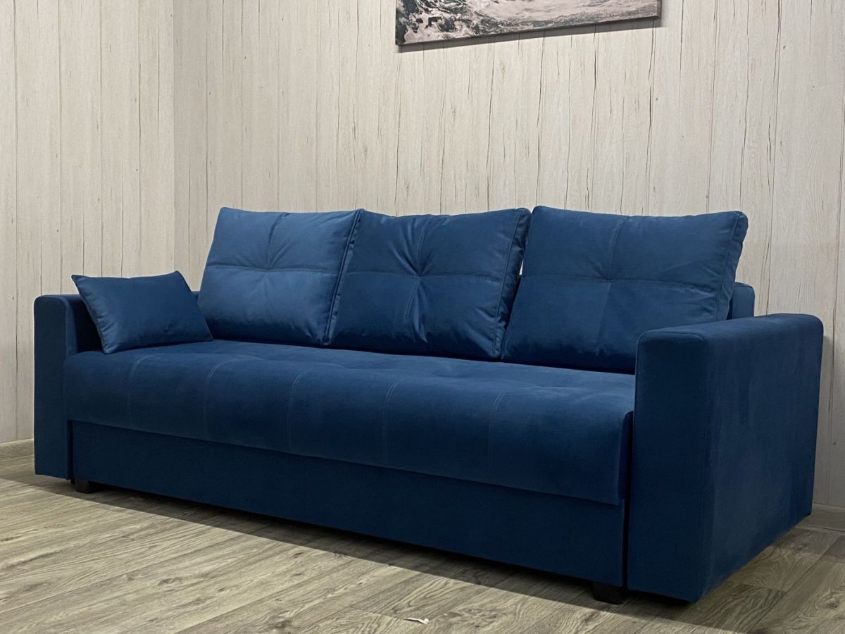 Диван Комфорт-5 (НПБ) велюр Modus 18 синий | фото 2