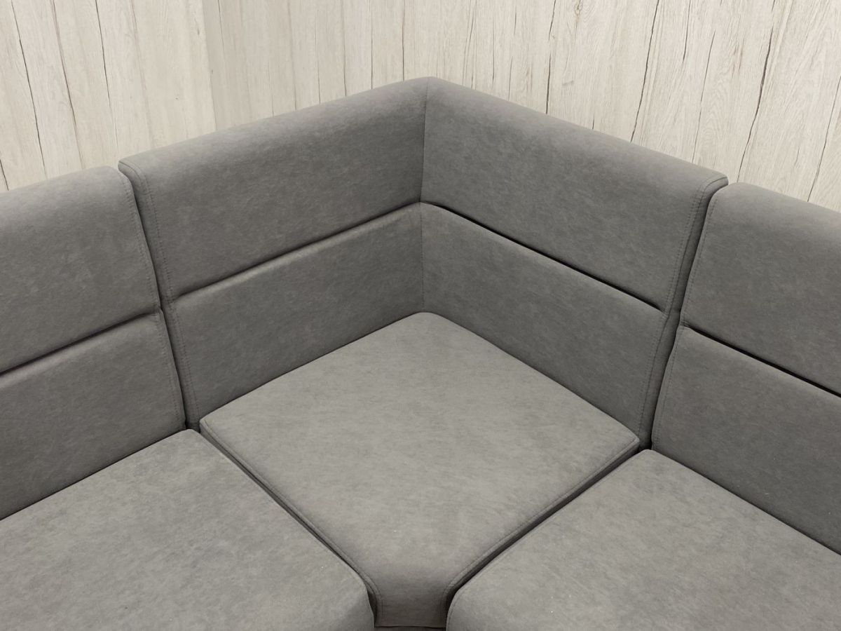 Кухонный уголок УЮТ высокий сектор (ППУ) велюр Modus 23 | фото 3