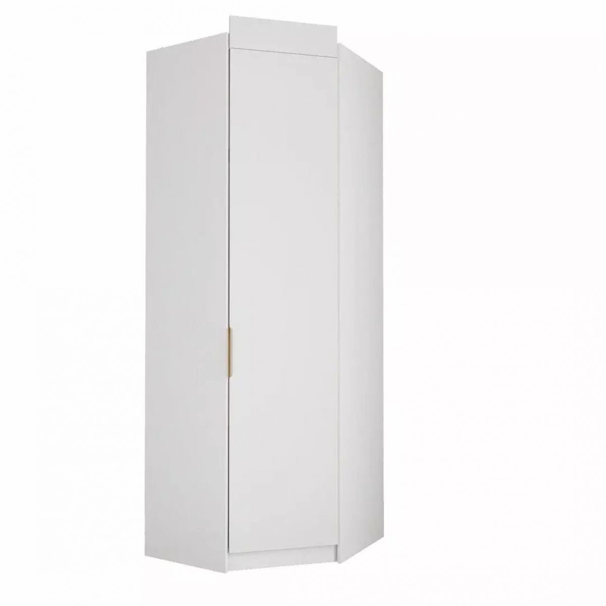 ЛАВИС Детская (модульная) белый/роза-белый софт/ручка золотая | фото 10