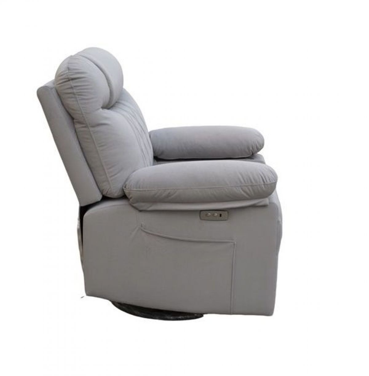 Кресло-реклайнер БРИСТОЛЬ (ткань светло-серый) | фото 4