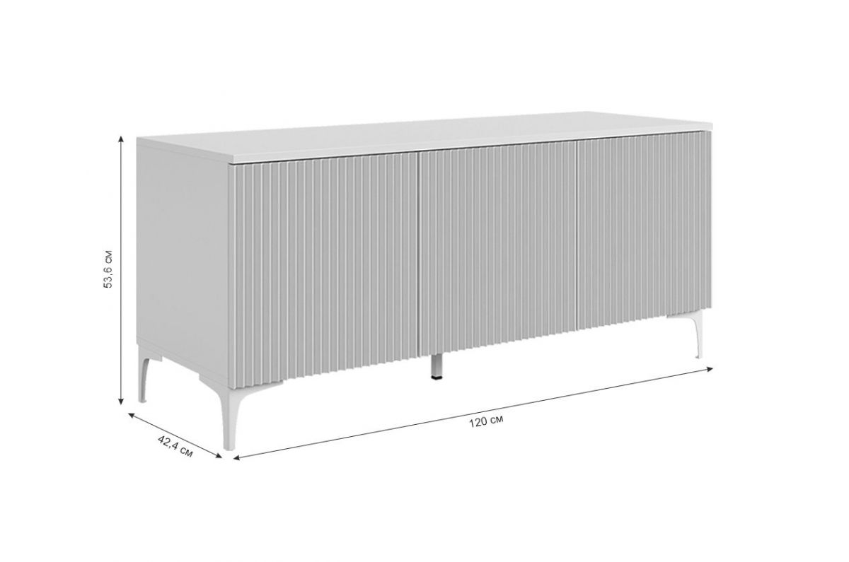 ЗЕФИР Гостиная К2 (белое дерево/черный муар) | фото 4