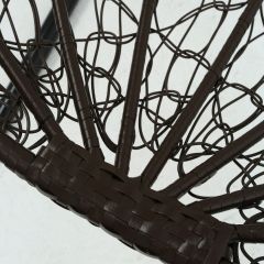 Подвесное кресло-кокон Бароло (коричневый/черный) | фото 9