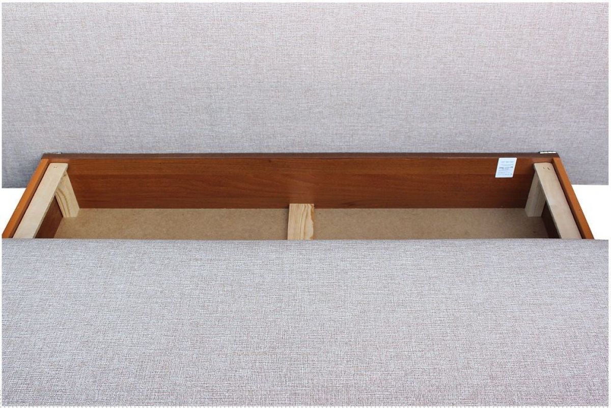 Диван-кровать Комфорт без подлокотников (4 подушки) BALTIC Grafit | фото 12