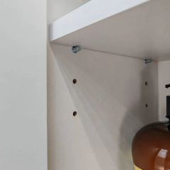 Шкаф навесной для ванной MH7-MA 450х750 (Белый-М 10.1.1) Белый глянец | фото 6