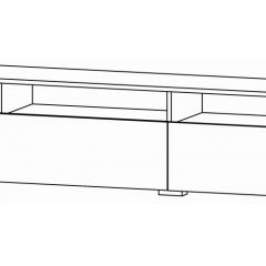 ДАЛЛАС Гостиная (модульная) цемент светлый | фото 9