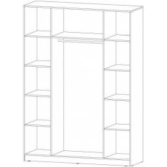 ЭЛЕГАНТ Спальный гарнитур (модульный) графит | фото 6