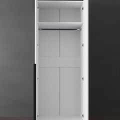 Шкаф Linnea MHR-2 2050х800х510 (Белый-М 11.1.1) | фото 4