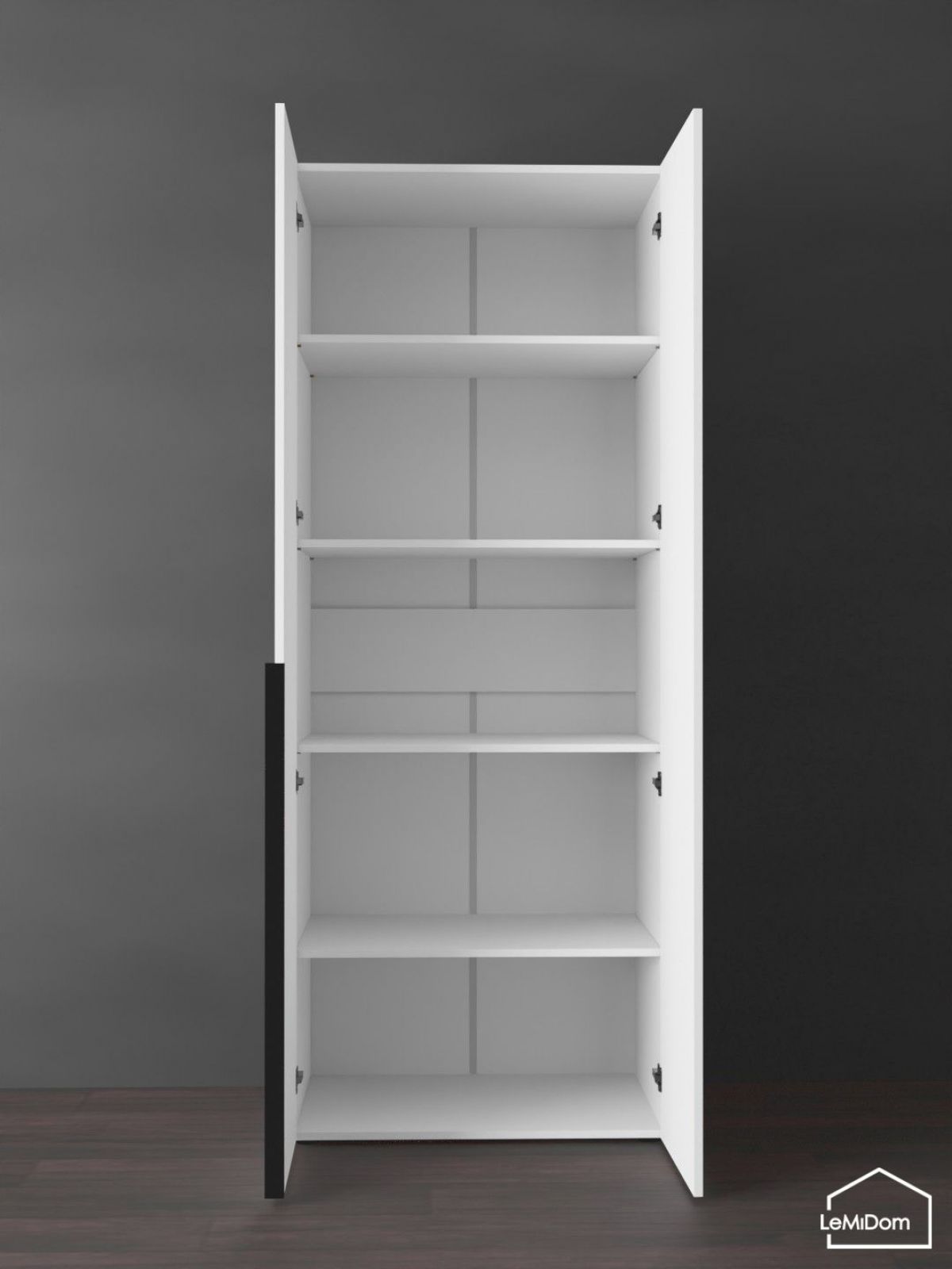 Шкаф Linnea MHR-2-2 2050х800х510 (Белый-М 11.1.1) | фото 4