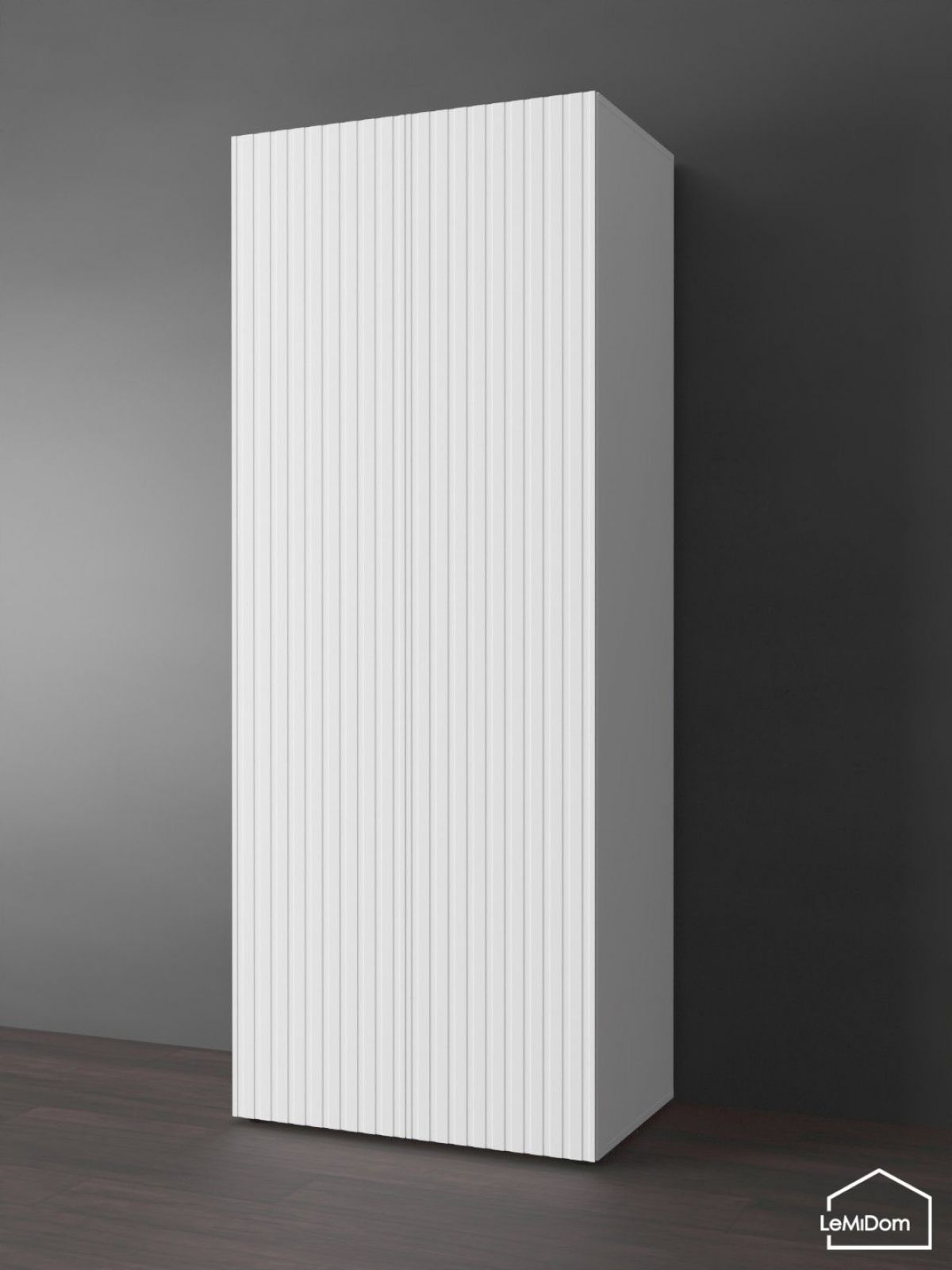 Шкаф Linnea MHR-2PO 2050х800х510 (Белый-М 11.1.1) | фото 5