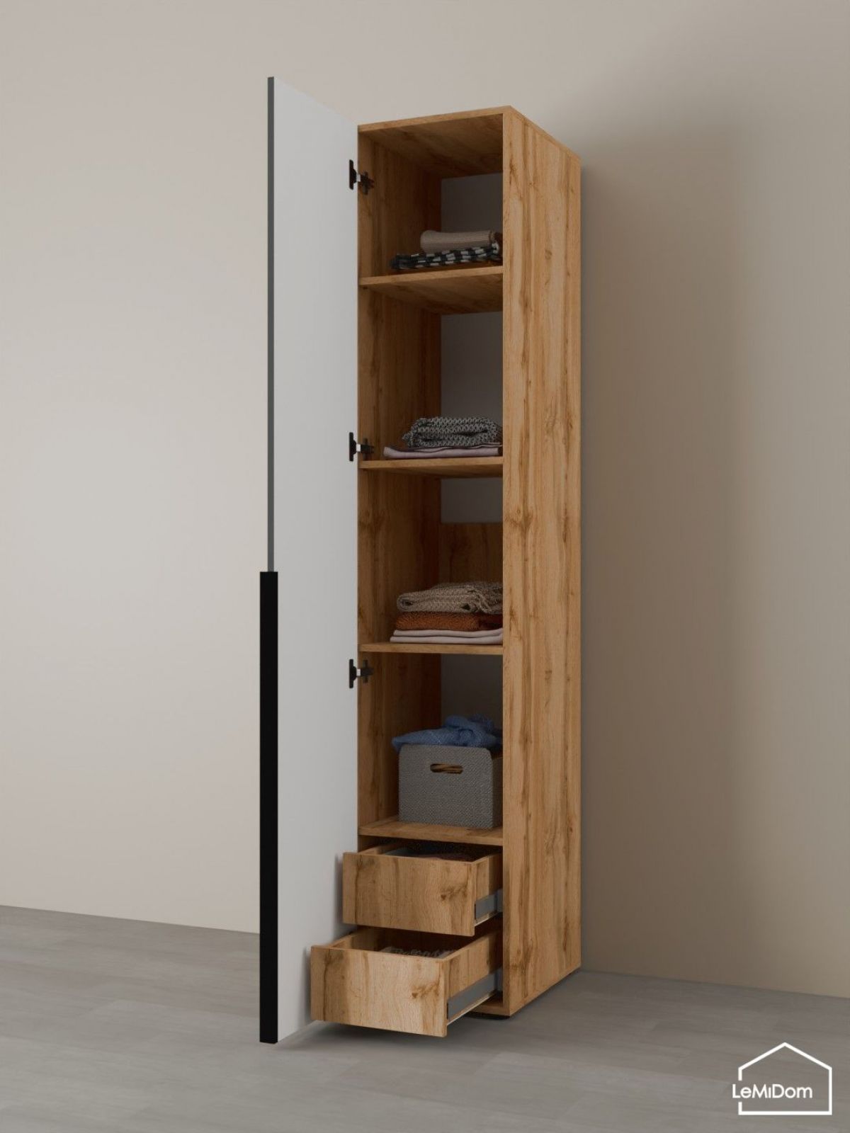 Шкаф Linnea MHR-1-4 2050х400х510 (ДВ-М 11.1.25) | фото 5