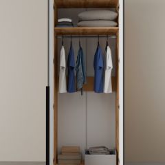 Шкаф Linnea MHR-2 2050х800х510 (ДВ-М 11.1.25) | фото 4