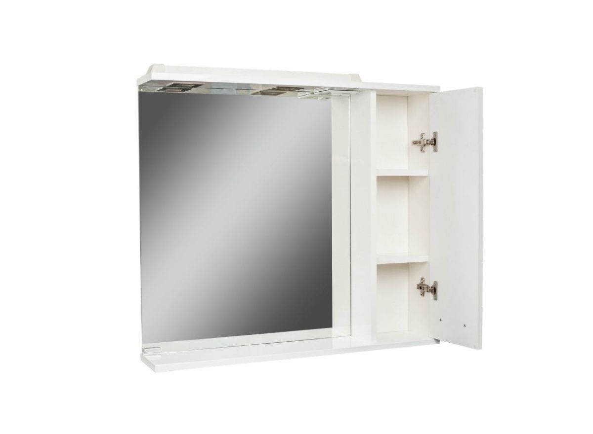 Шкаф-зеркало Cube 75 Эл. Правый Домино (DC5009HZ) | фото 2