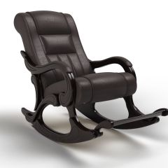 Кресло-качалка Родос 16-К-В (экокожа\венге) ВЕНГЕ | фото 2