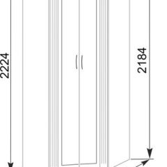 Шкаф угловой Виктория 26 | фото 4