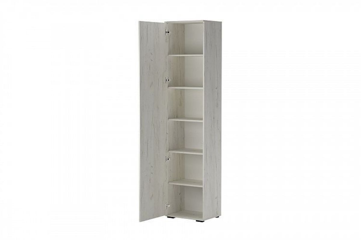 ИТАЛИЯ П-500 Пенал 1дв (дуб крафт белый) | фото 2