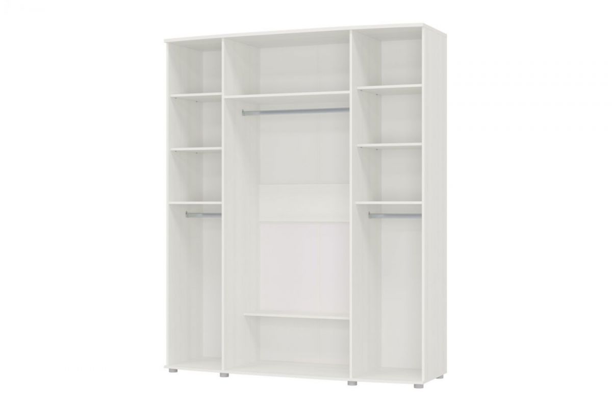 Шкаф 4-х дверный Амели (Рамух белый) | фото 2